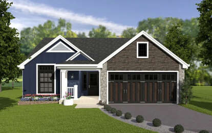 House Plan House Plan #29836 Front Elevation