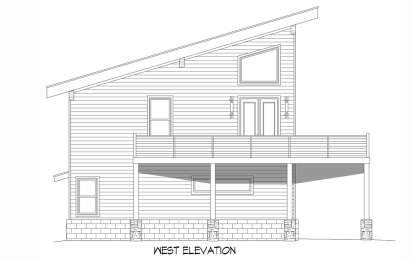 Modern House Plan #940-00891 Elevation Photo