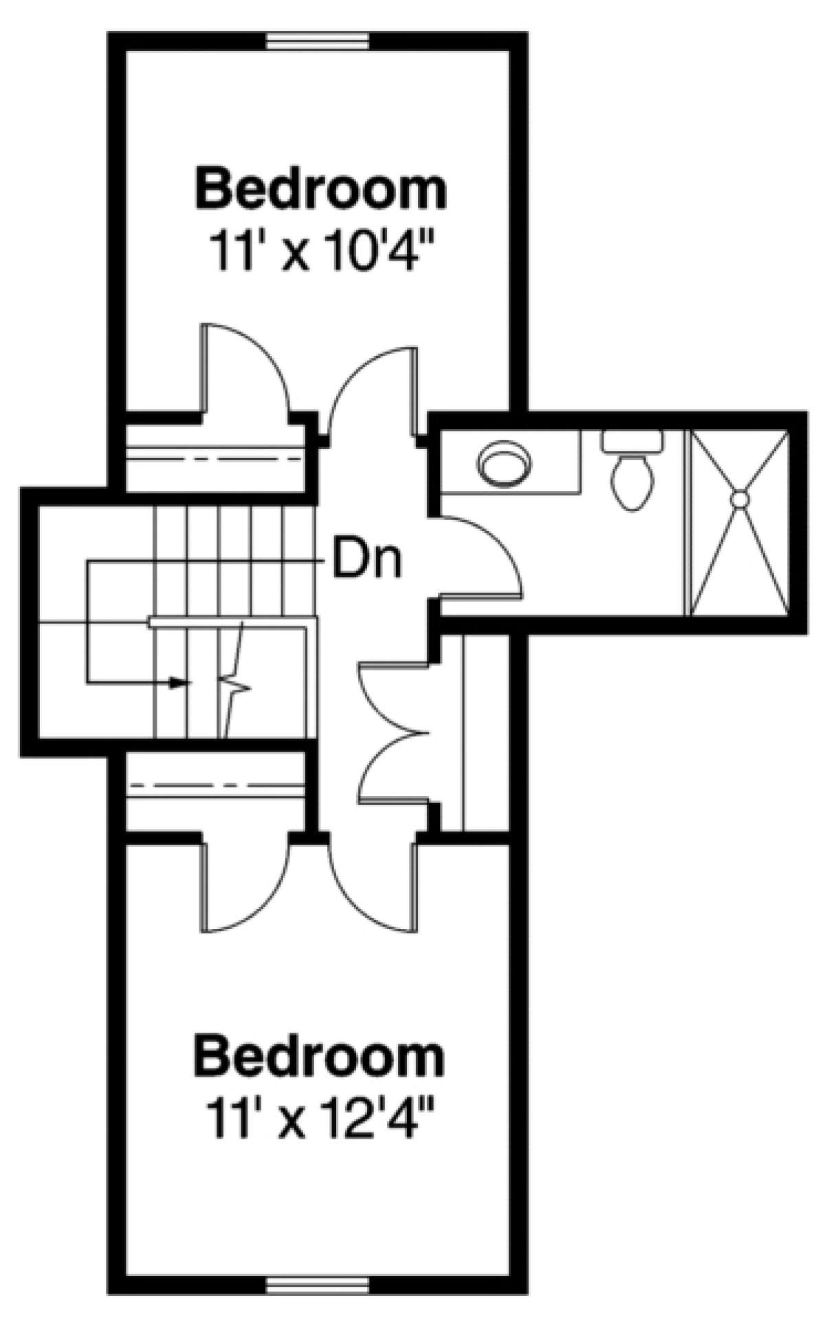 Floorplan 2 for House Plan #035-00398