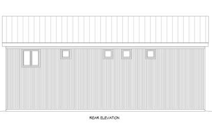 Modern House Plan #940-00894 Elevation Photo
