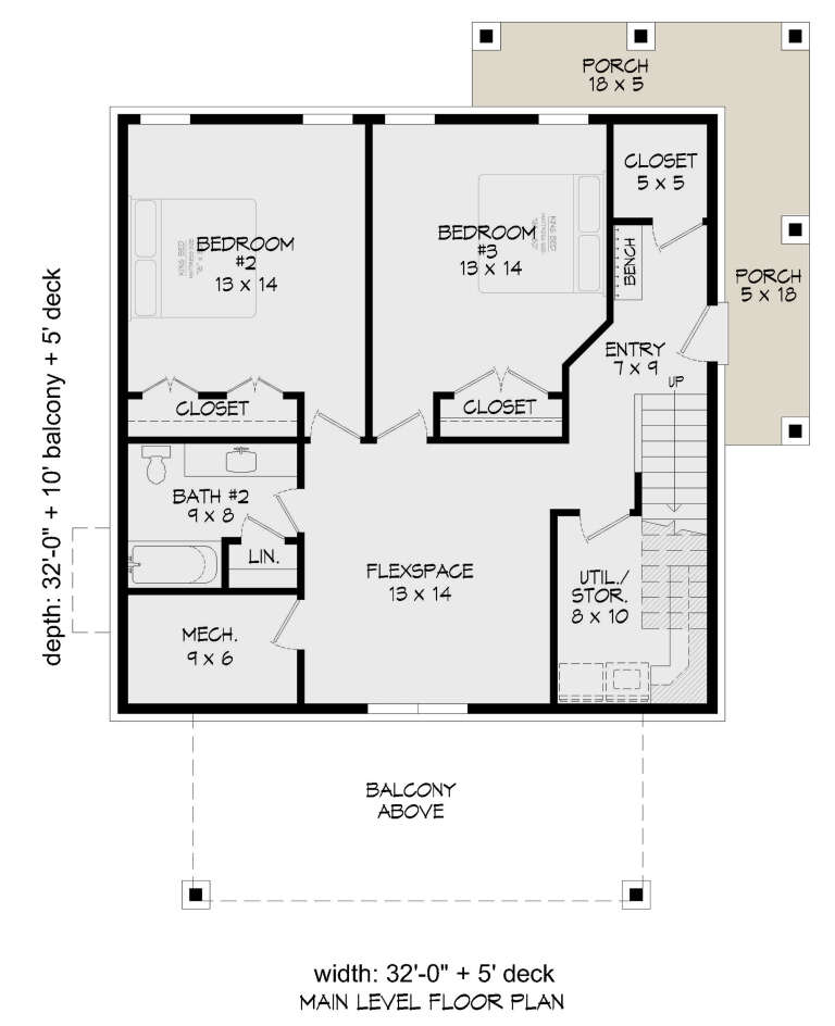 House Plan House Plan #29848 Drawing 1
