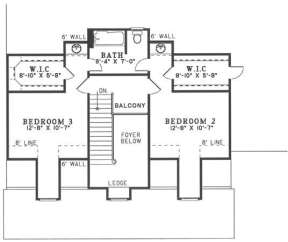 Floorplan 2 for House Plan #110-00074