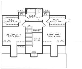 Floorplan 2 for House Plan #110-00074