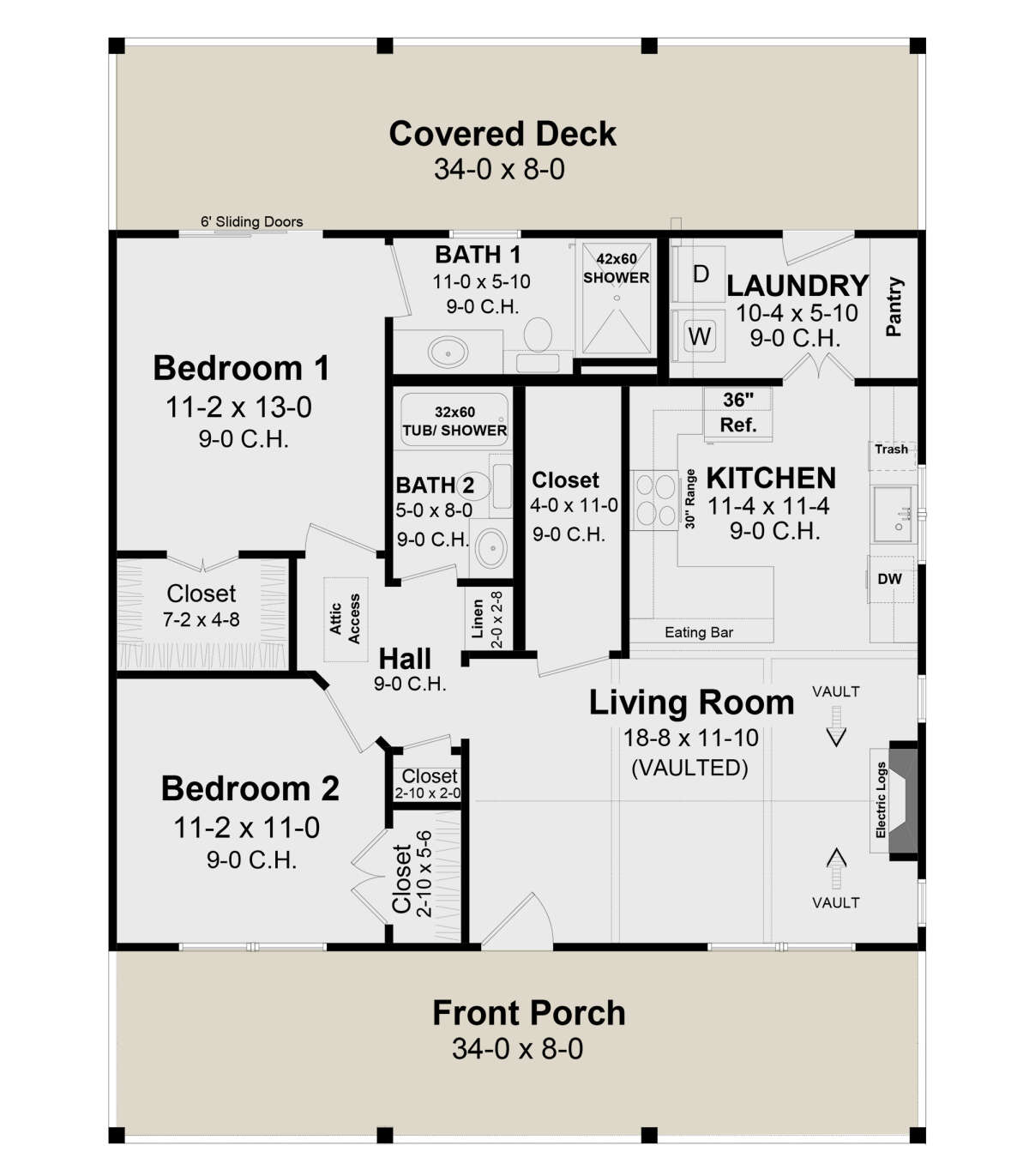 Main Floor  for House Plan #348-00315