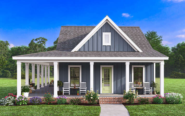 House Plan House Plan #29860 Front Elevation 