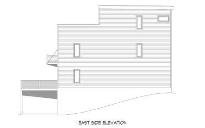 Modern House Plan #940-00900 Elevation Photo