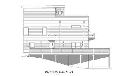 Modern House Plan #940-00900 Elevation Photo