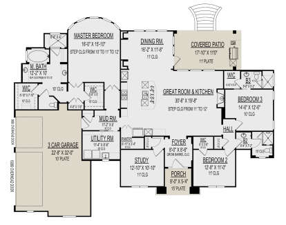 Main Floor  for House Plan #9300-00006