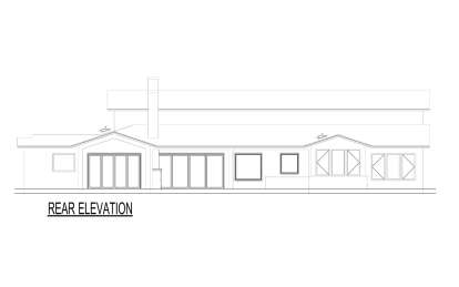 Modern House Plan #9300-00009 Elevation Photo