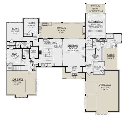 Main Floor  for House Plan #9300-00009