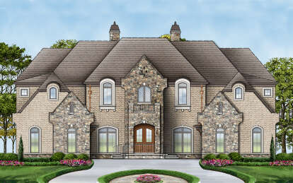 House Plan House Plan #29869 Front Elevation 