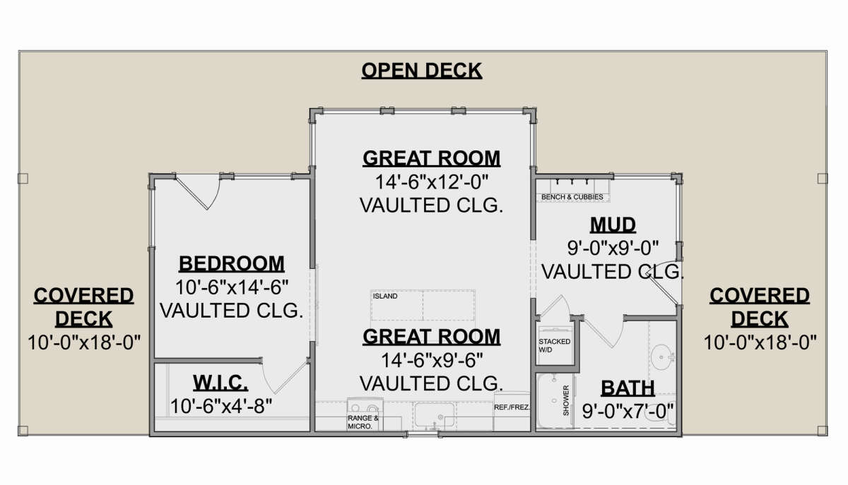 Main Floor for House Plan #1462-00072