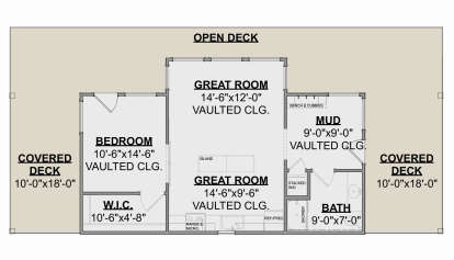 Main Floor for House Plan #1462-00072