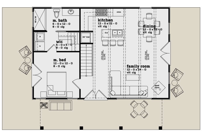 House Plan House Plan #29886 Drawing 1