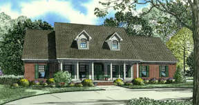 Traditional House Plan #110-00078 Elevation Photo