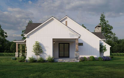 Modern Farmhouse House Plan #8318-00368 Elevation Photo