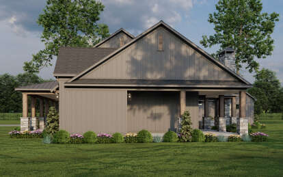 Modern Farmhouse House Plan #8318-00369 Elevation Photo