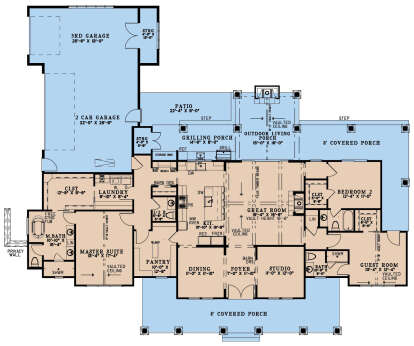 Main Floor  for House Plan #8318-00369