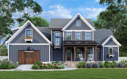 House Plan House Plan #29893 Front Elevation 