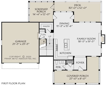 Main Floor  for House Plan #8594-00483