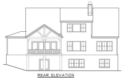 Craftsman House Plan #8594-00484 Elevation Photo