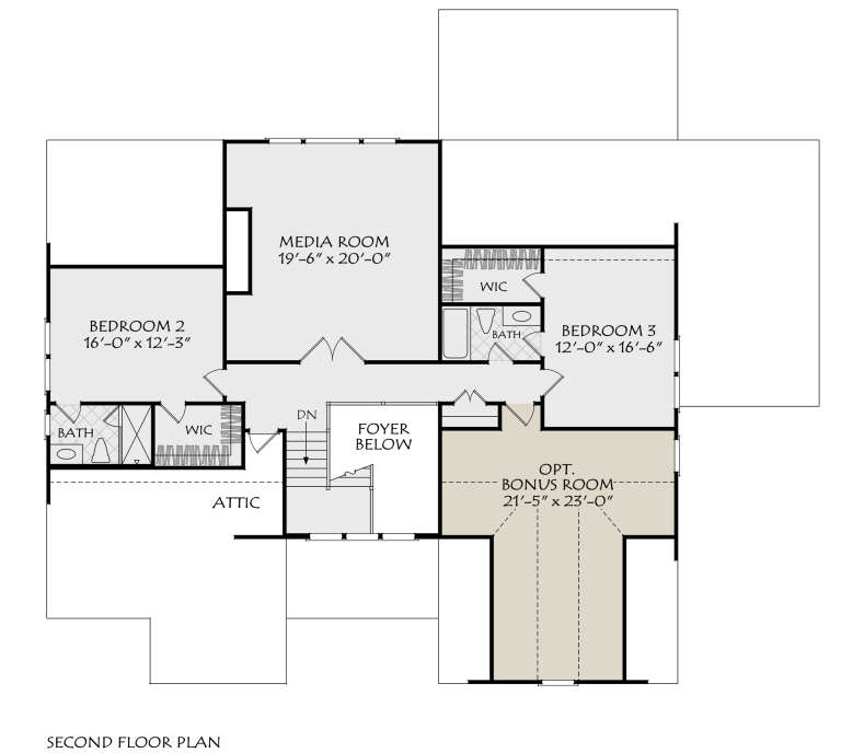 House Plan House Plan #29896 Drawing 2
