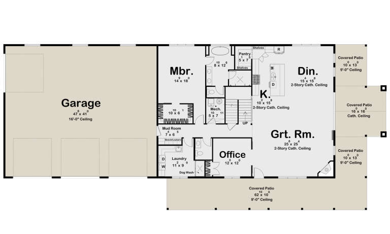 House Plan House Plan #29897 Drawing 1