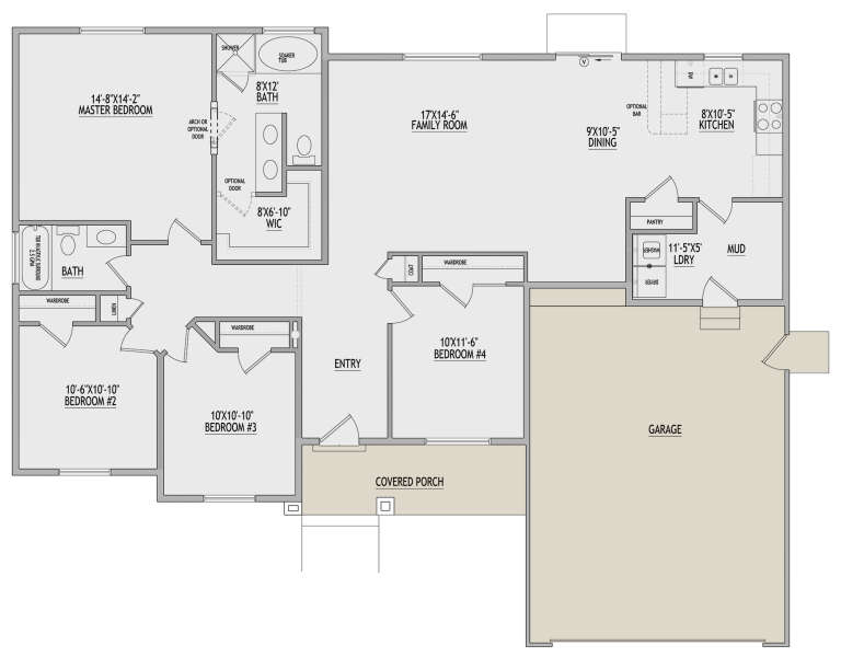House Plan House Plan #29898 Drawing 1
