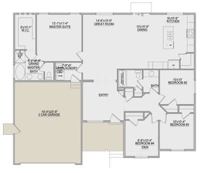 Main Floor  for House Plan #8768-00140