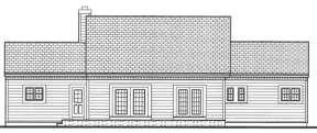 Ranch House Plan #033-00072 Elevation Photo
