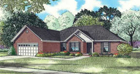 Traditional House Plan #110-00079 Elevation Photo