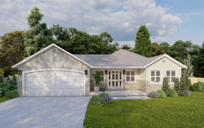 House Plan House Plan #29901 Front Elevation 