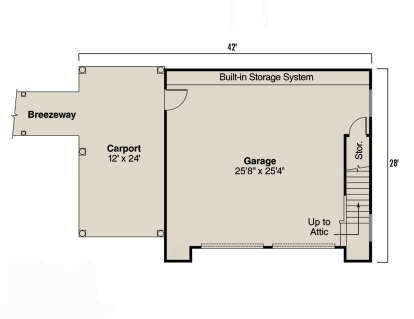 House Plan House Plan #29905 Drawing 1