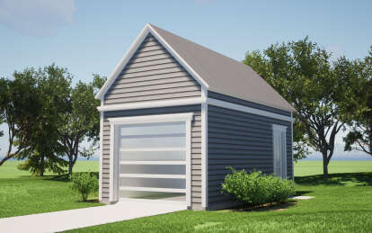 House Plan House Plan #29909 Angled Front Elevation