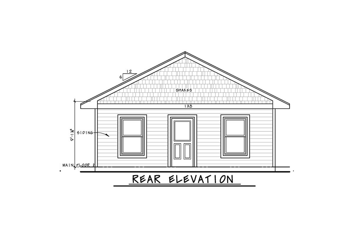 Traditional Plan - 1,050 Square Feet, 3 Bedrooms, 2 Bathrooms | Floor ...
