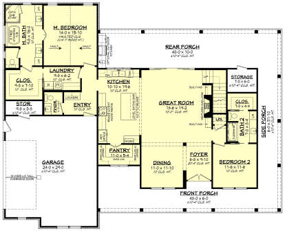 House Plan House Plan #29918 Drawing 1