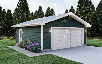 House Plan House Plan #29921 Angled Front Elevation