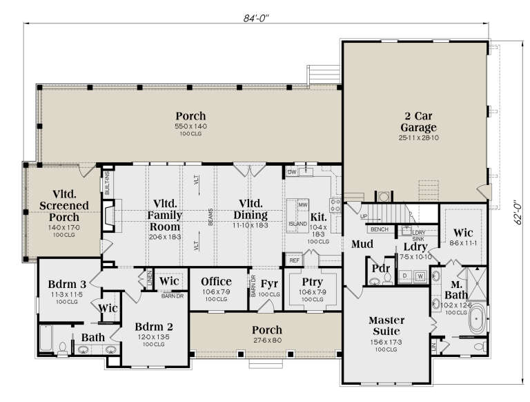 House Plan House Plan #29925 Drawing 1