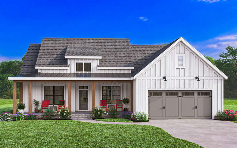 House Plan House Plan #29926 Front Elevation 