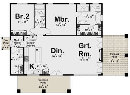 House Plan House Plan #29928 Drawing 1