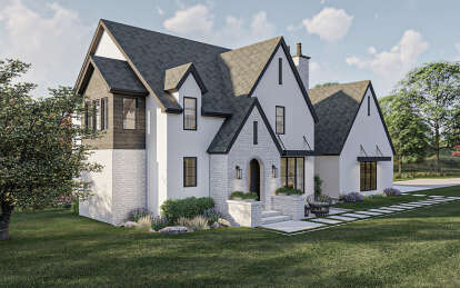 European House Plan #963-00852 Elevation Photo