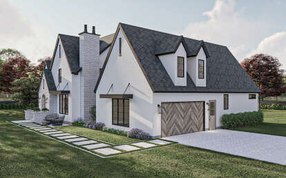 European House Plan #963-00852 Elevation Photo