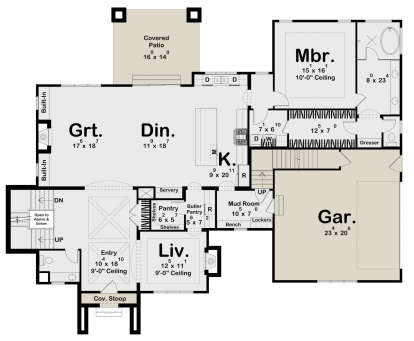 House Plan House Plan #29929 Drawing 1
