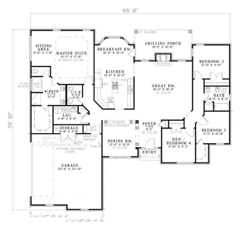 House Plan House Plan #2993 Drawing 1