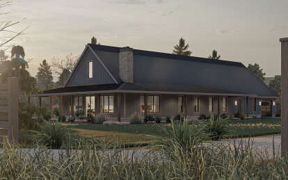 Barn House Plan #963-00853 Elevation Photo