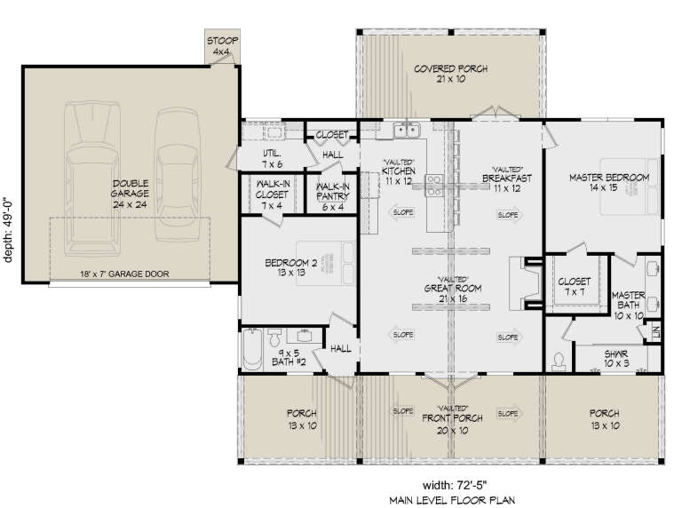House Plan House Plan #29935 Drawing 1