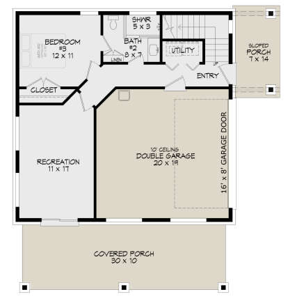 House Plan House Plan #29936 Drawing 1