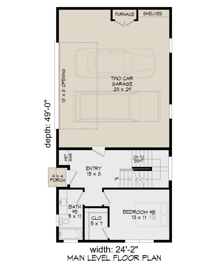House Plan House Plan #29940 Drawing 1