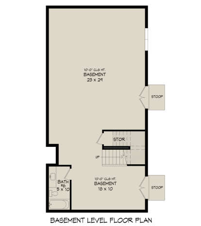 Basement for House Plan #940-00909