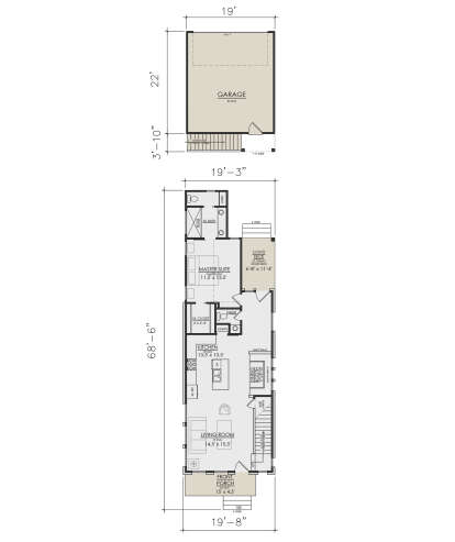 Main Floor  for House Plan #7071-00001